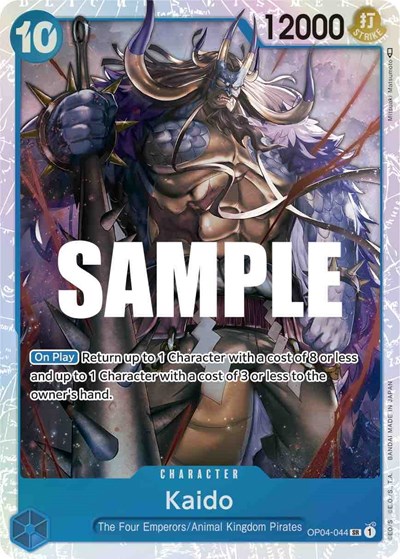 Kaido #OP04-044 Kingdoms of Intrigue