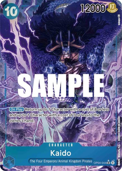 Kaido (Alternate Art) #OP04-044 Kingdoms of Intrigue