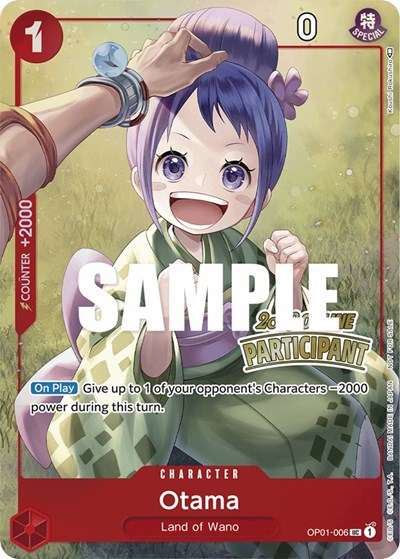Otama (Online Regional 2023) [Participant] #OP01-006 One Piece Promotion Cards