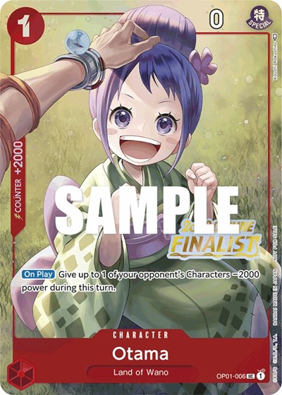 Otama (Offline Regional 2023) [Finalist] #OP01-006 One Piece Promotion Cards