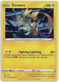 Zeraora #61 Miscellaneous Cards & Products