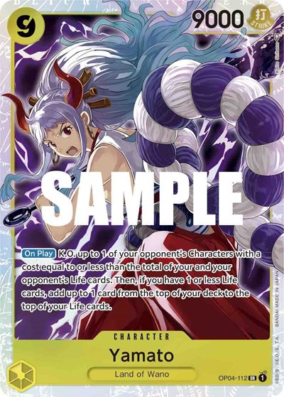 Yamato #OP04-112 Kingdoms of Intrigue