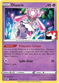 Diancie #68 Prize Pack Series Cards