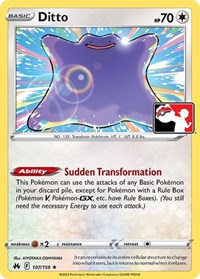 Ditto #107 Prize Pack Series Cards