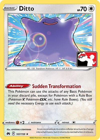 Ditto #107 Prize Pack Series Cards