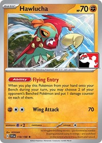 Hawlucha #118 Prize Pack Series Cards