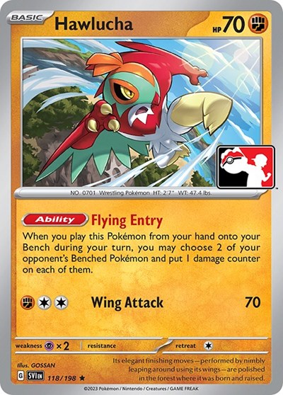 Hawlucha Prize Pack Series Cards #118