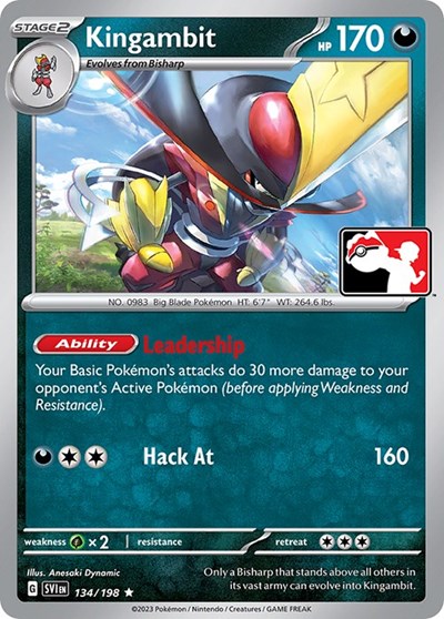 Kingambit Prize Pack Series Cards #134