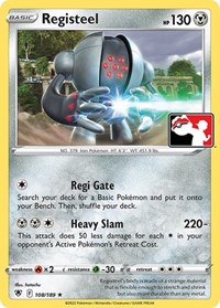 Registeel #108 Prize Pack Series Cards