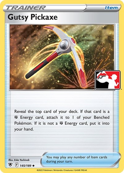 Gutsy Pickaxe #145 Prize Pack Series Cards