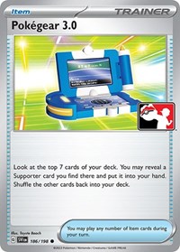 Pokegear 3.0 #186 Prize Pack Series Cards