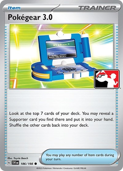 Pokegear 3.0 #186 Prize Pack Series Cards