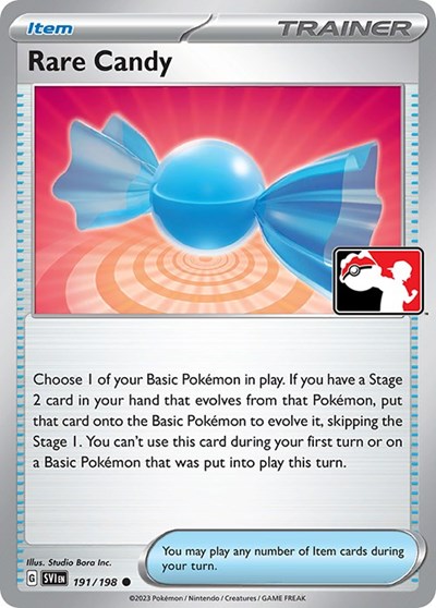 Rare Candy #191 Prize Pack Series Cards