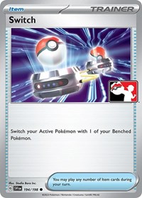 Switch #194 Prize Pack Series Cards