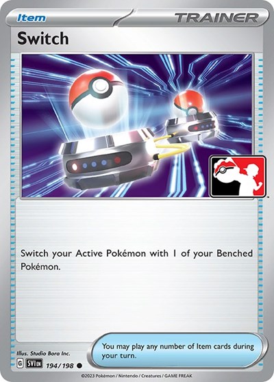 Switch #194 Prize Pack Series Cards