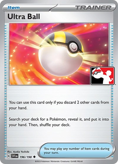 Ultra Ball #196 Prize Pack Series Cards