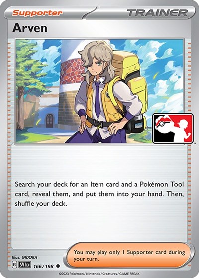 Arven #166 Prize Pack Series Cards