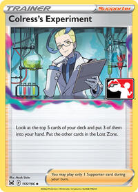 Colress's Experiment #155 Prize Pack Series Cards
