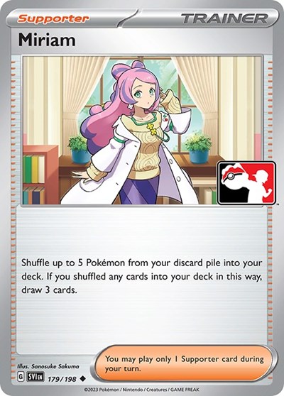 Miriam #179 Prize Pack Series Cards
