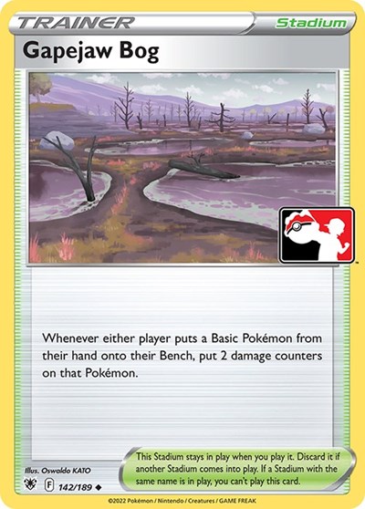 Gapejaw Bog #142 Prize Pack Series Cards