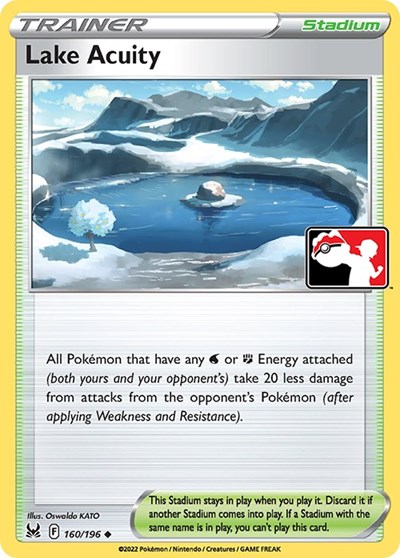 Lake Acuity #160 Prize Pack Series Cards
