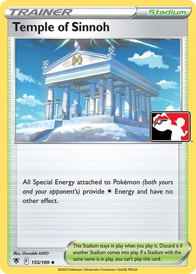 Temple of Sinnoh #155 Prize Pack Series Cards
