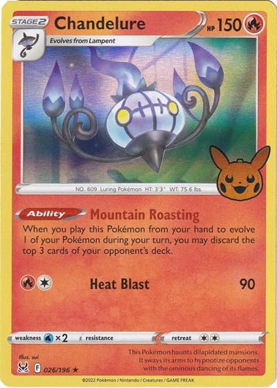 Chandelure #26 Trick or Trade BOOster Bundle 2023