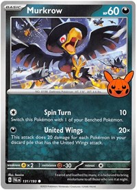 Murkrow #131 Trick or Trade BOOster Bundle 2023