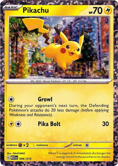 Pikachu #6 McDonald's Promos 2023