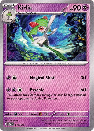 Kirlia #15 McDonald's Promos 2023