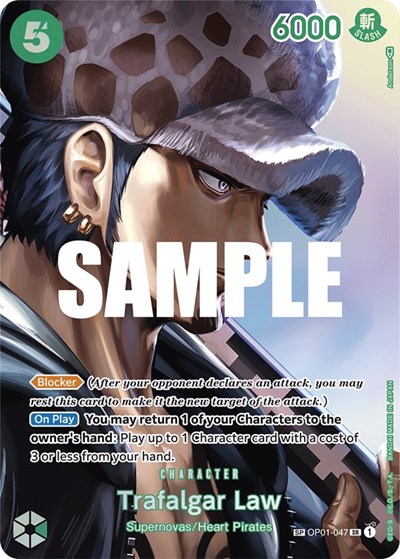 Trafalgar Law (SP) #OP01-047 Kingdoms of Intrigue