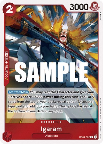 Igaram #OP04-002 Kingdoms of Intrigue