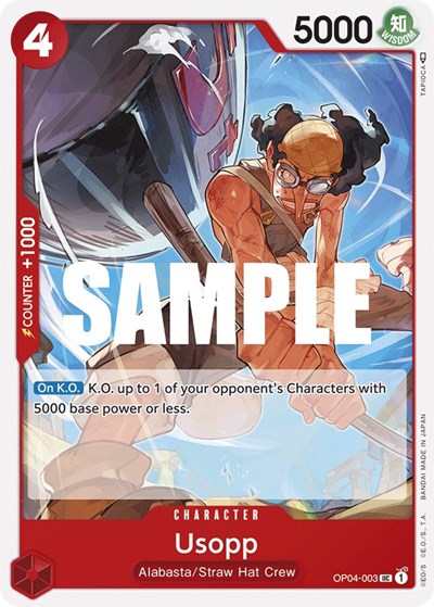 Usopp #OP04-003 Kingdoms of Intrigue