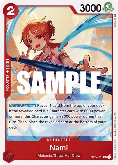 Nami #OP04-011 Kingdoms of Intrigue