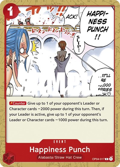 Happiness Punch #OP04-017 Kingdoms of Intrigue