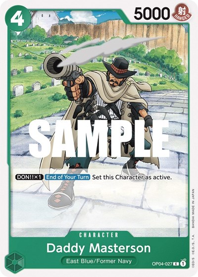 Daddy Masterson #OP04-027 Kingdoms of Intrigue