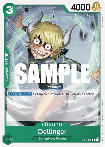 Dellinger #OP04-029 Kingdoms of Intrigue