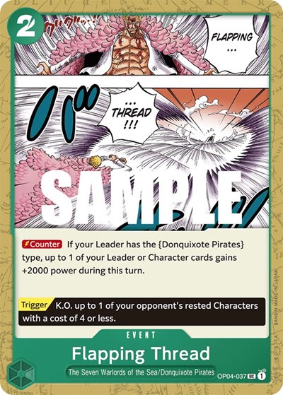 Flapping Thread #OP04-037 Kingdoms of Intrigue