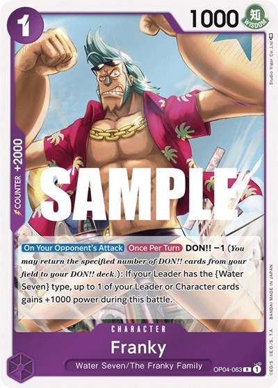Franky #OP04-063 Kingdoms of Intrigue