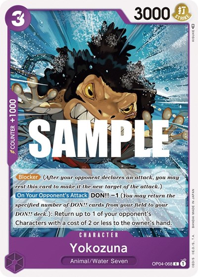 Yokozuna #OP04-068 Kingdoms of Intrigue