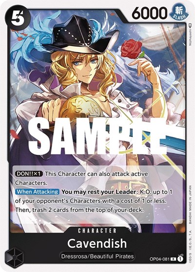 Cavendish #OP04-081 Kingdoms of Intrigue