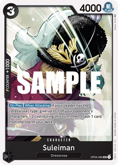 Suleiman #OP04-085 Kingdoms of Intrigue