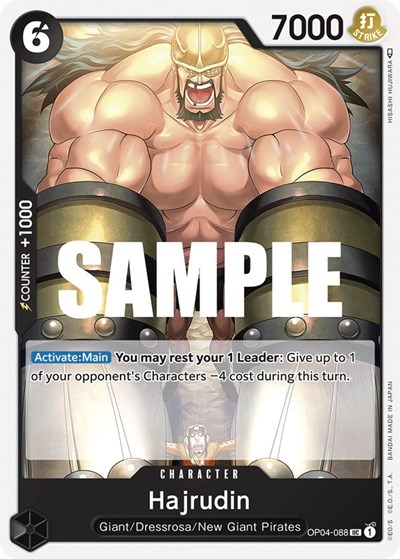 Hajrudin #OP04-088 Kingdoms of Intrigue