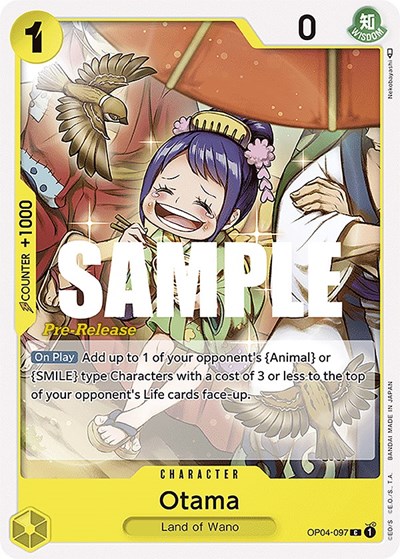 Otama #OP04-097 Kingdoms of Intrigue Pre-Release Cards