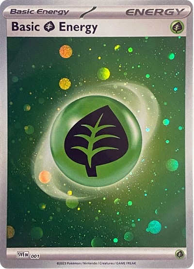Basic Grass Energy #1 Scarlet & Violet Energies