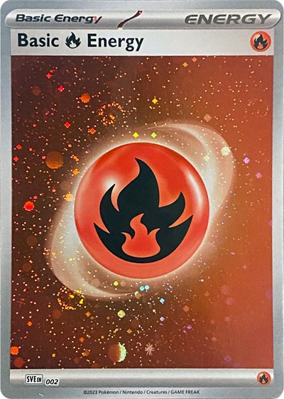 Basic Fire Energy #2 Scarlet & Violet Energies