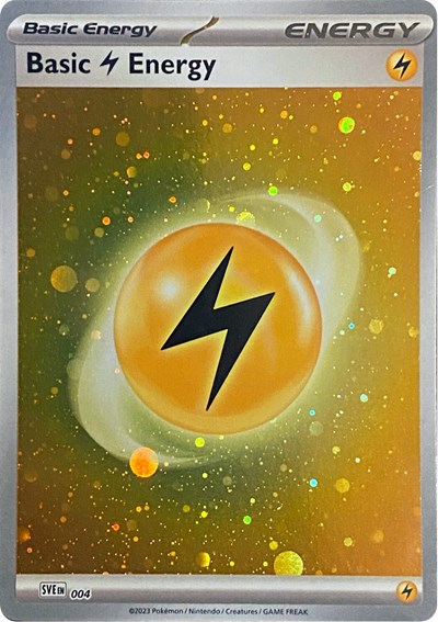 Basic Lightning Energy #4 Scarlet & Violet Energies