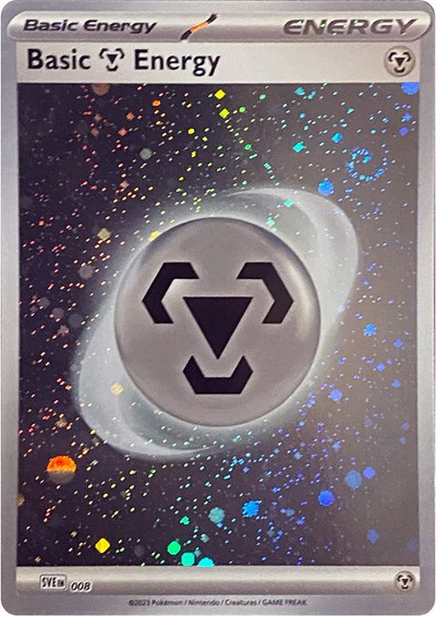 Basic Metal Energy #8 Scarlet & Violet Energies