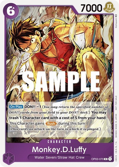 Monkey.D.Luffy (Dash Pack) #OP03-070 Kingdoms of Intrigue