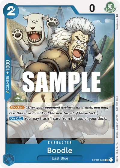 Boodle (Dash Pack) #OP03-050 Kingdoms of Intrigue